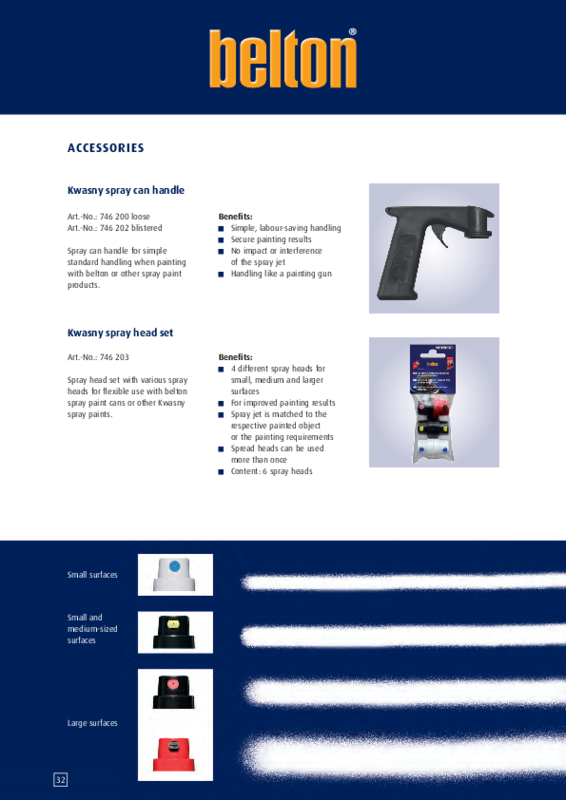 belton Accessories brochure