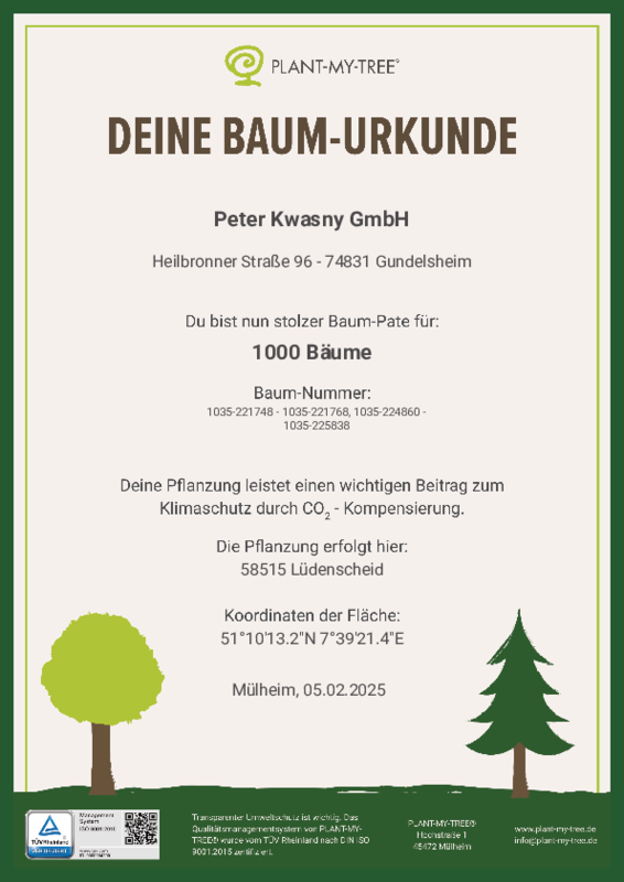 Baum-Urkunde