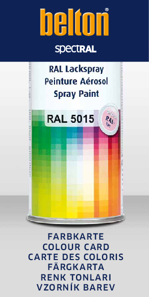 belton RAL Farbtonkarte