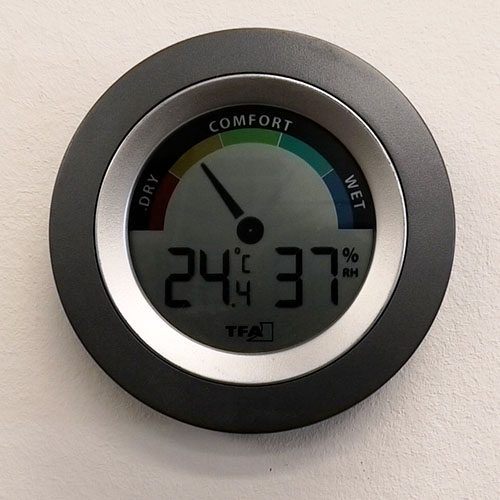 Temperature and humidity