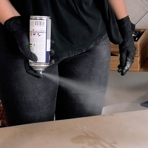 Spray until empty
