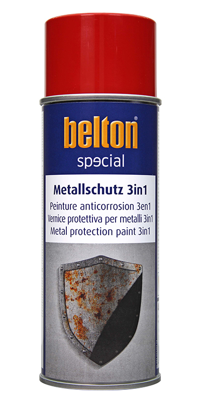 Hamburger Lack-Profi 3in1 Metal Protection Paint – Silk Matte Black RAL 9005 – Rust Protection, 1L-20L