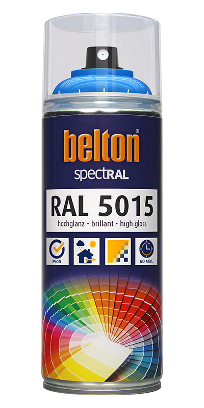 Spray de peinture brillante 400ml RAL 3003 Rouge Rubis